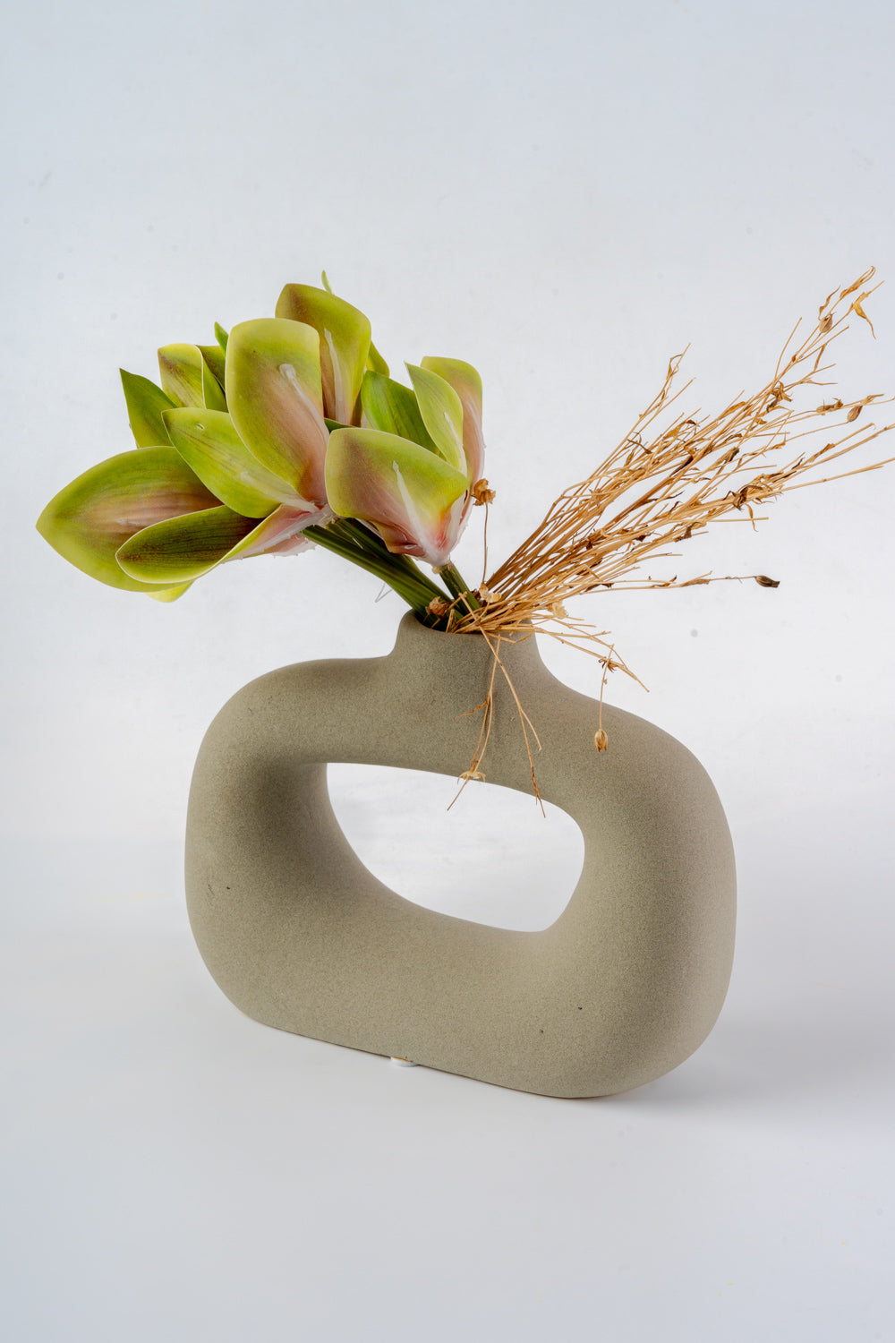 Dune Arc Sculptural Vase