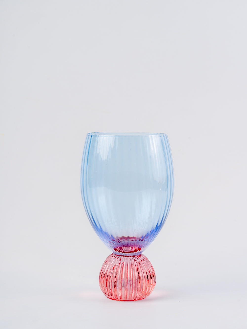 Esme Liqueur Blue Pink Drinking Glass Set Of 6