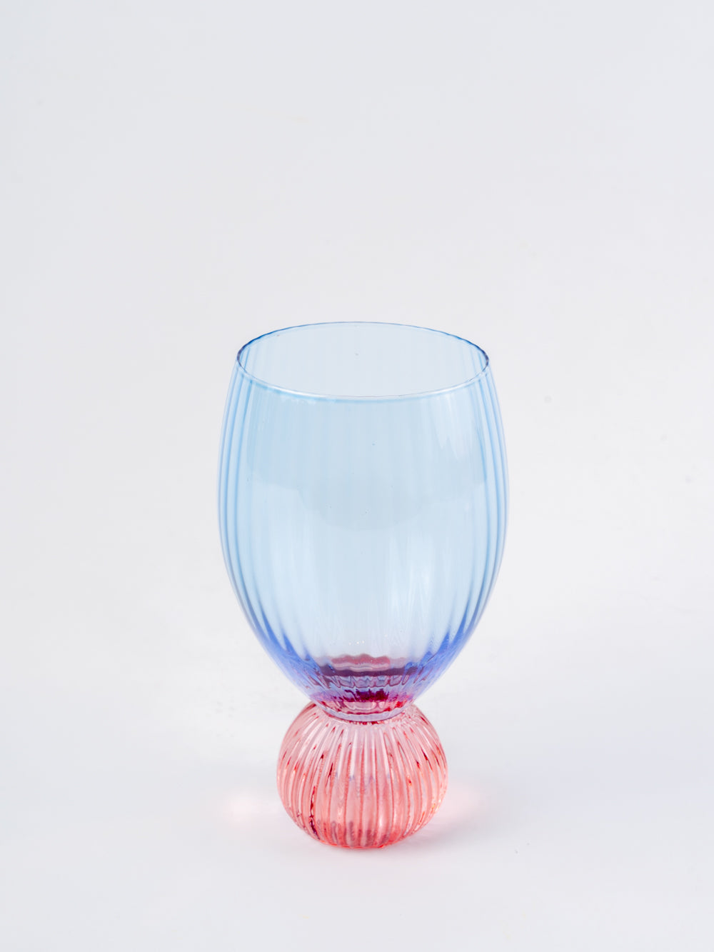 Esme Liqueur Blue Pink Drinking Glass Set Of 6