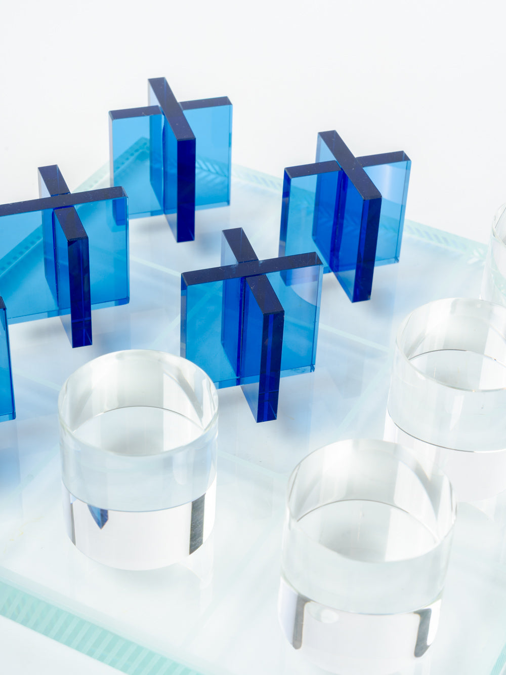 Blue Crystal X/o Grid