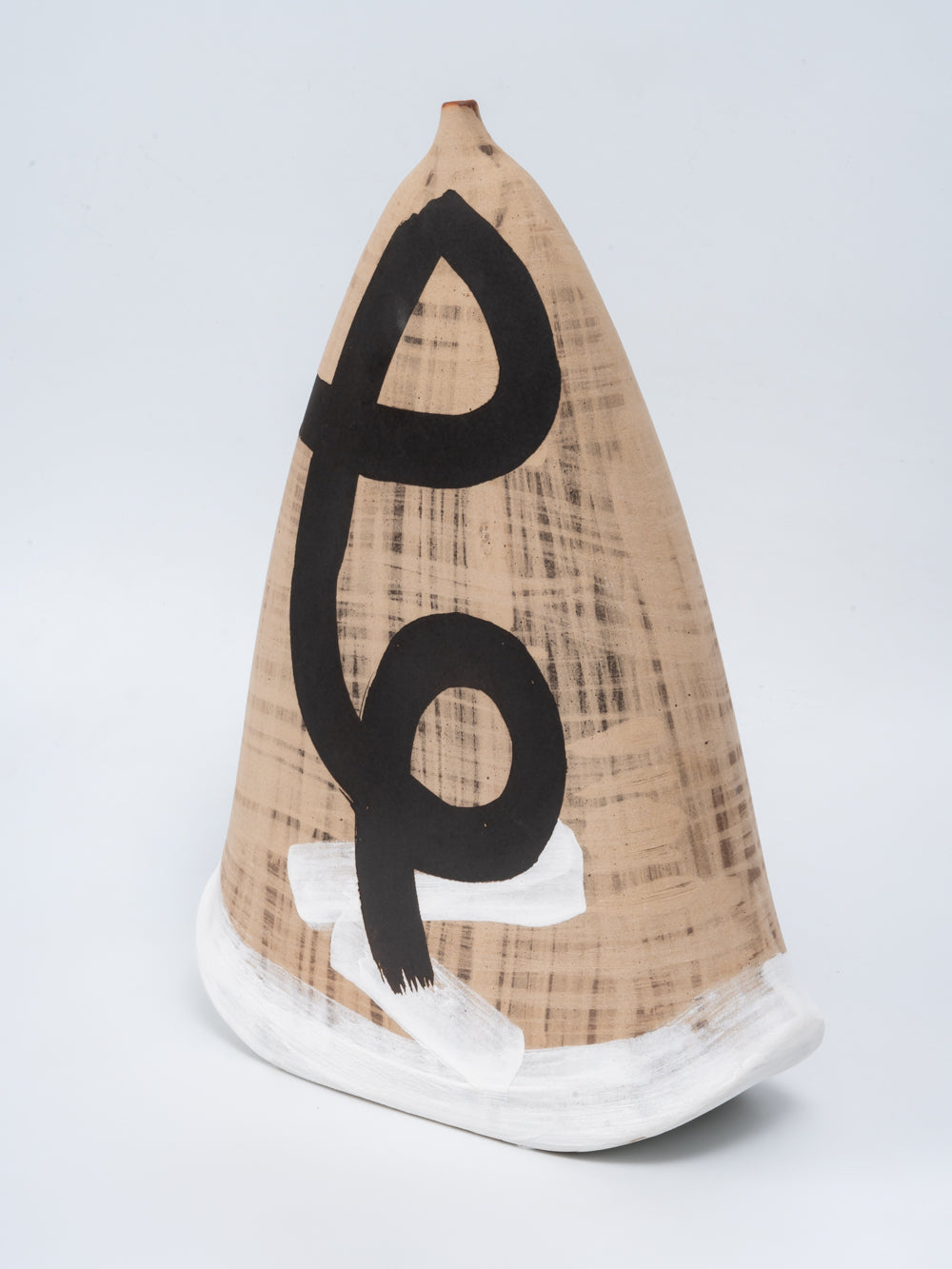 Desert Script Ceramic Vase Tall