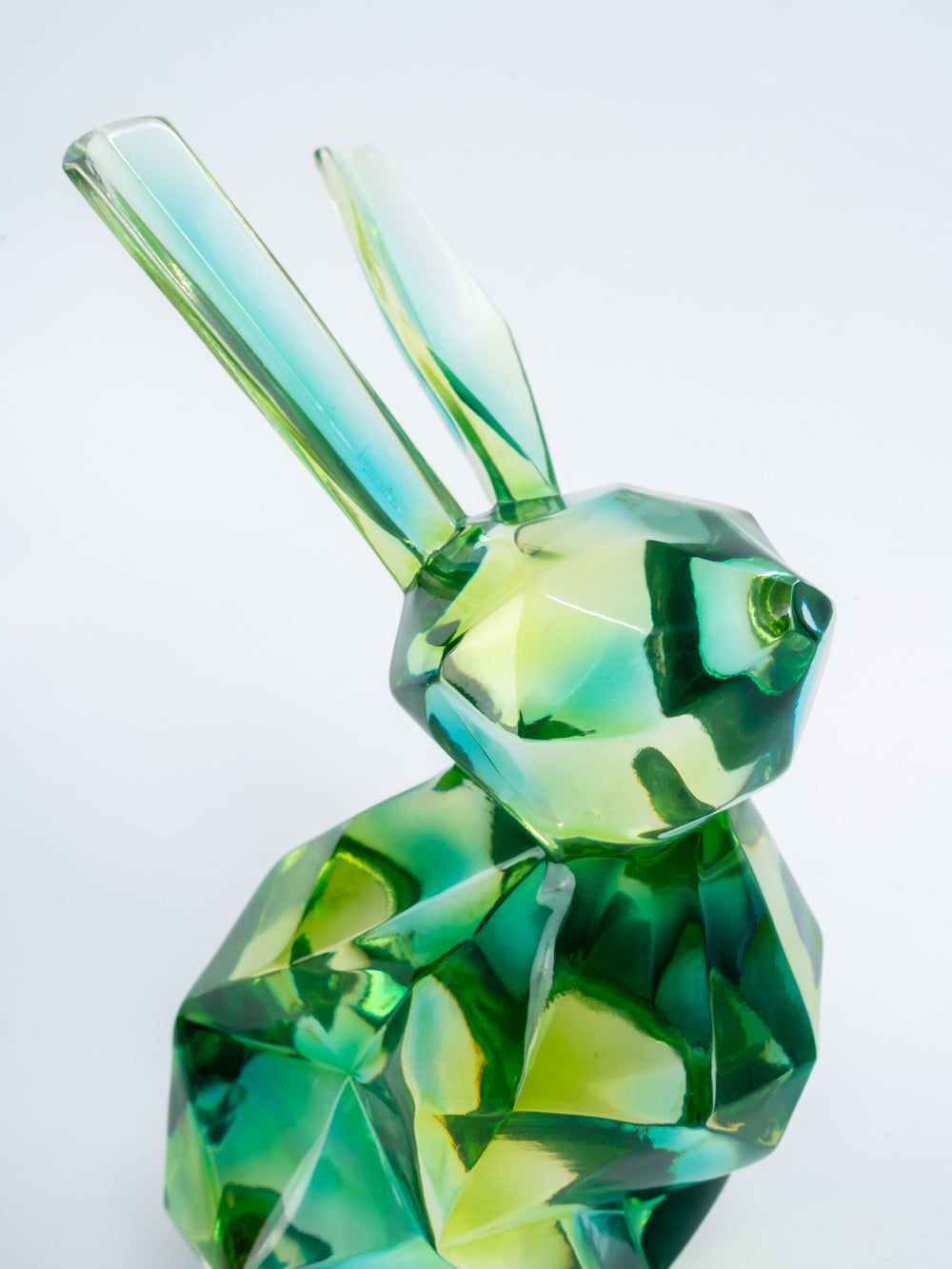 Verde Prism Bunny Sculpture(Single)