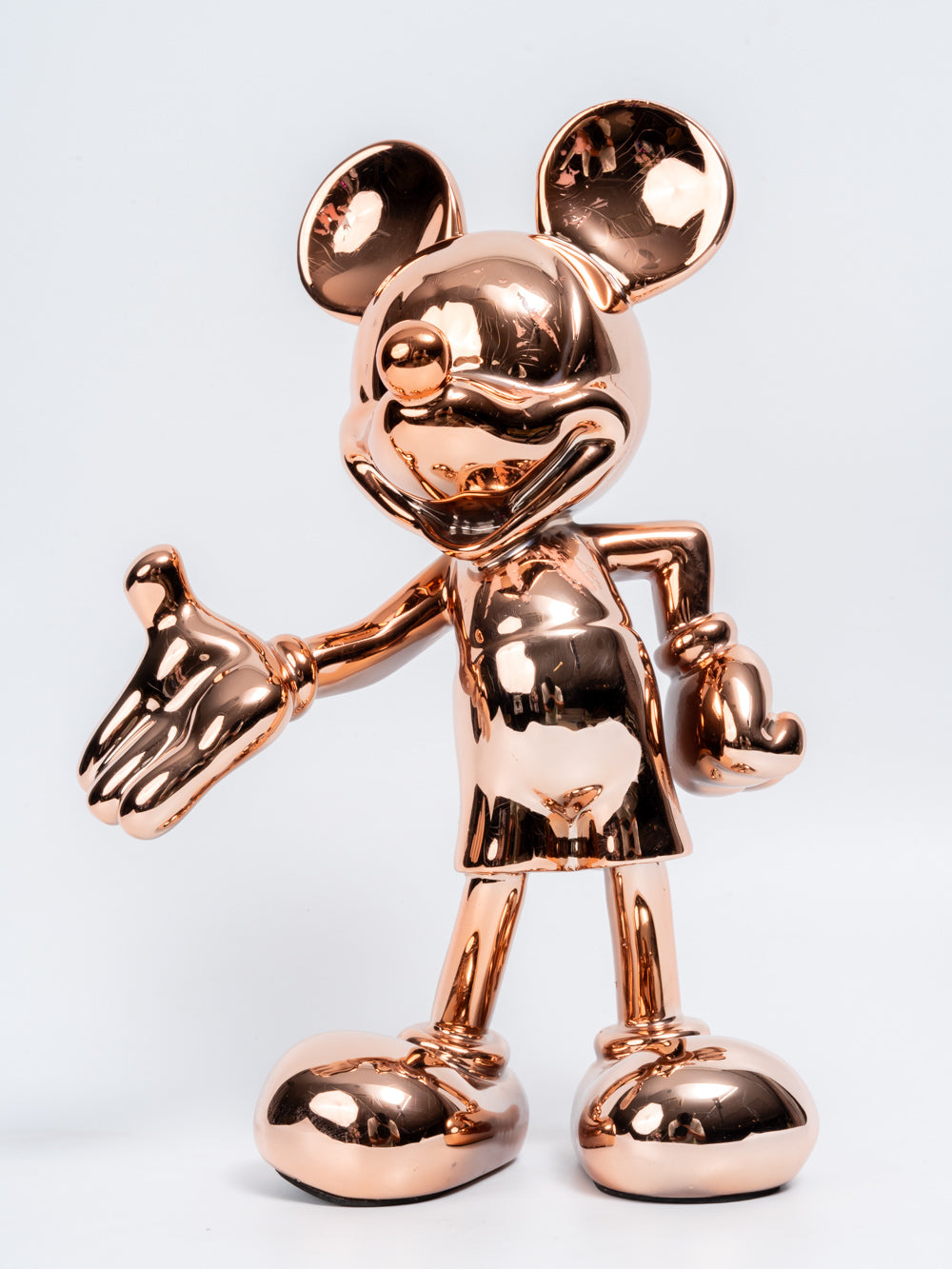 Luxe Hello Mickey Copper Gloss Pop Art Figurine