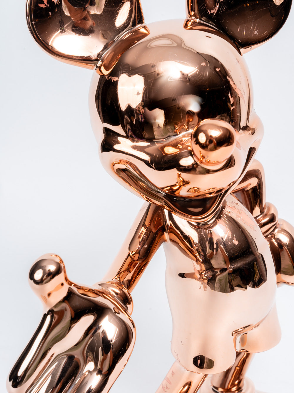 Luxe Hello Mickey Copper Gloss Pop Art Figurine