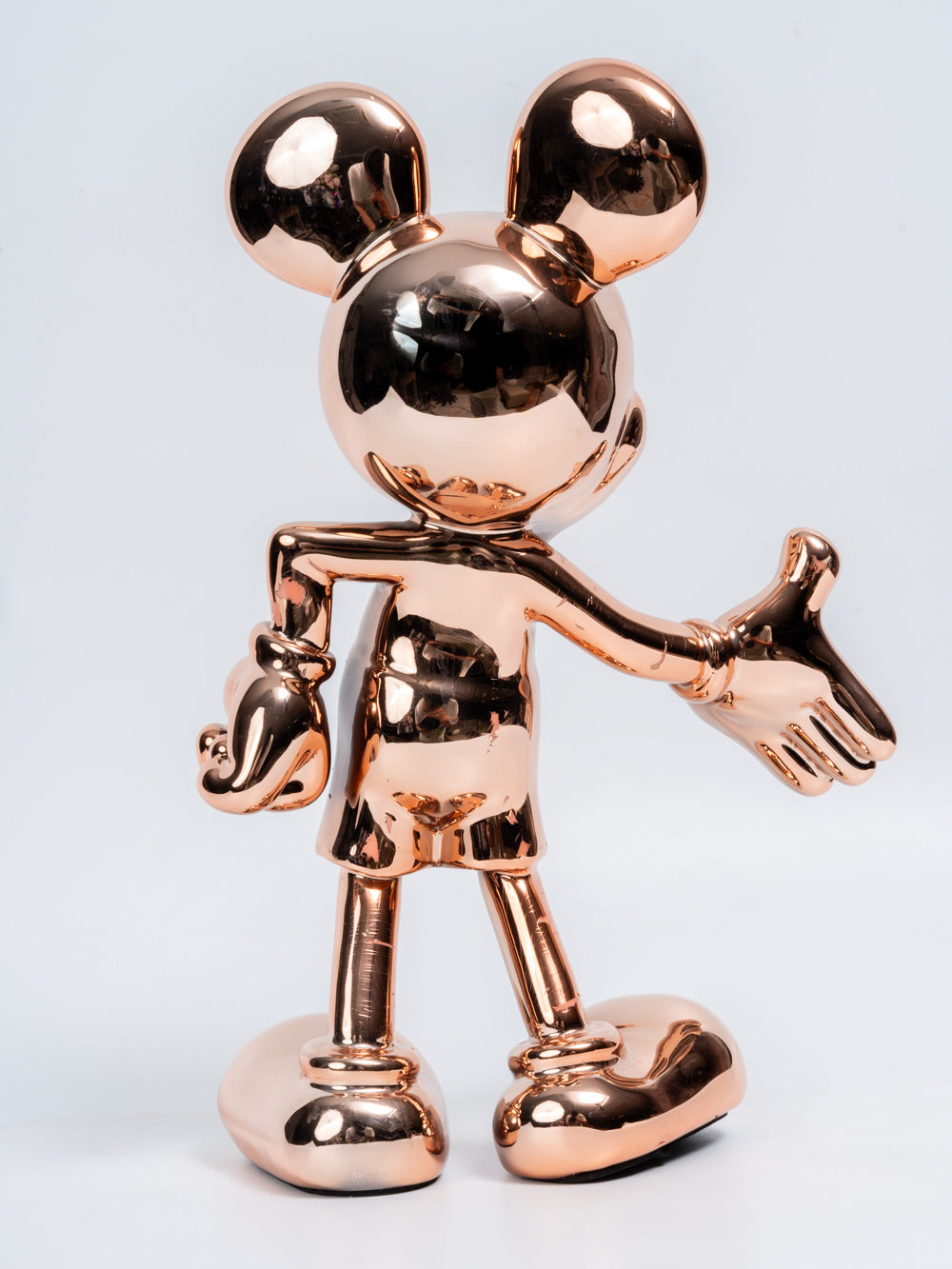 Luxe Hello Mickey Copper Gloss Pop Art Figurine