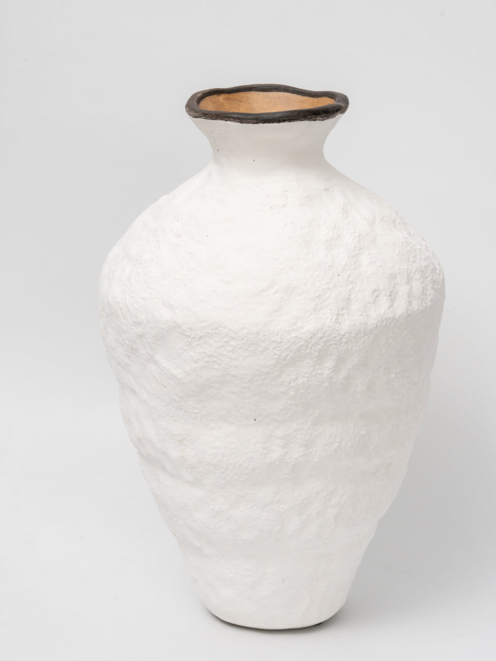 Indus Ceramic Ivory Vase Tall
