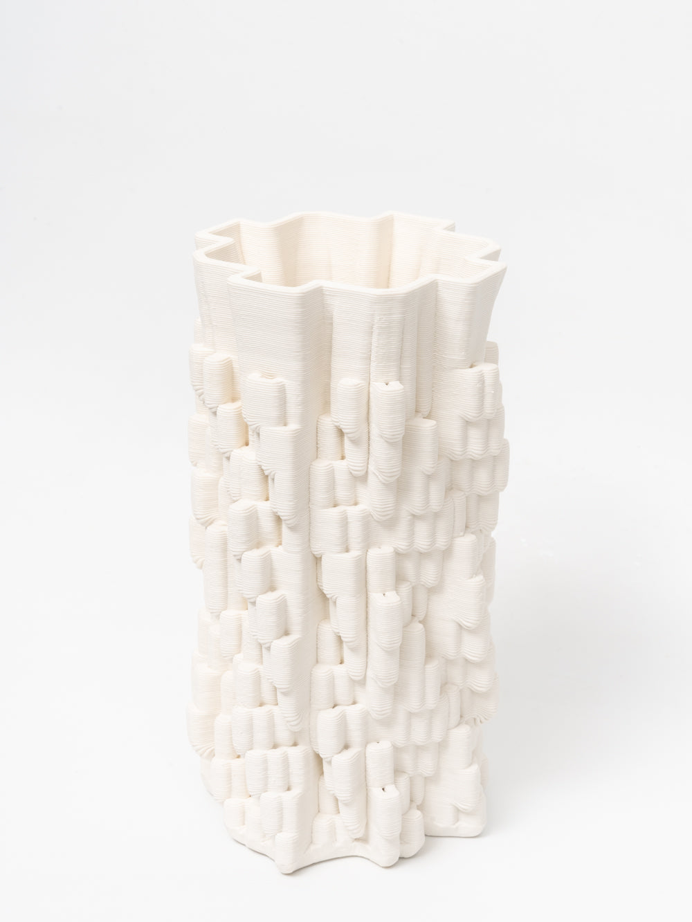 Basalt Column Large Ceramic Vase