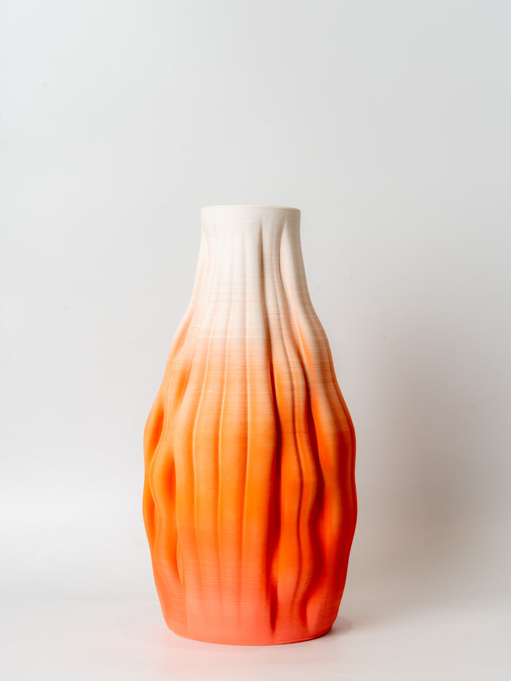 Sunset Wave Ceramic Vase(Large)