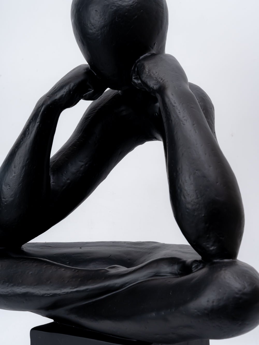 Luxe Abstract Deep Thinker Sculpture