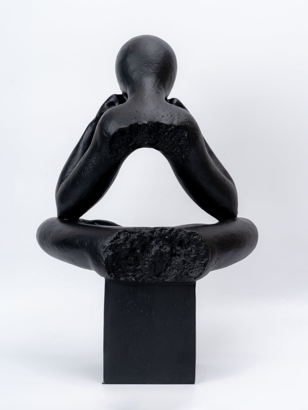 Luxe Abstract Deep Thinker Sculpture