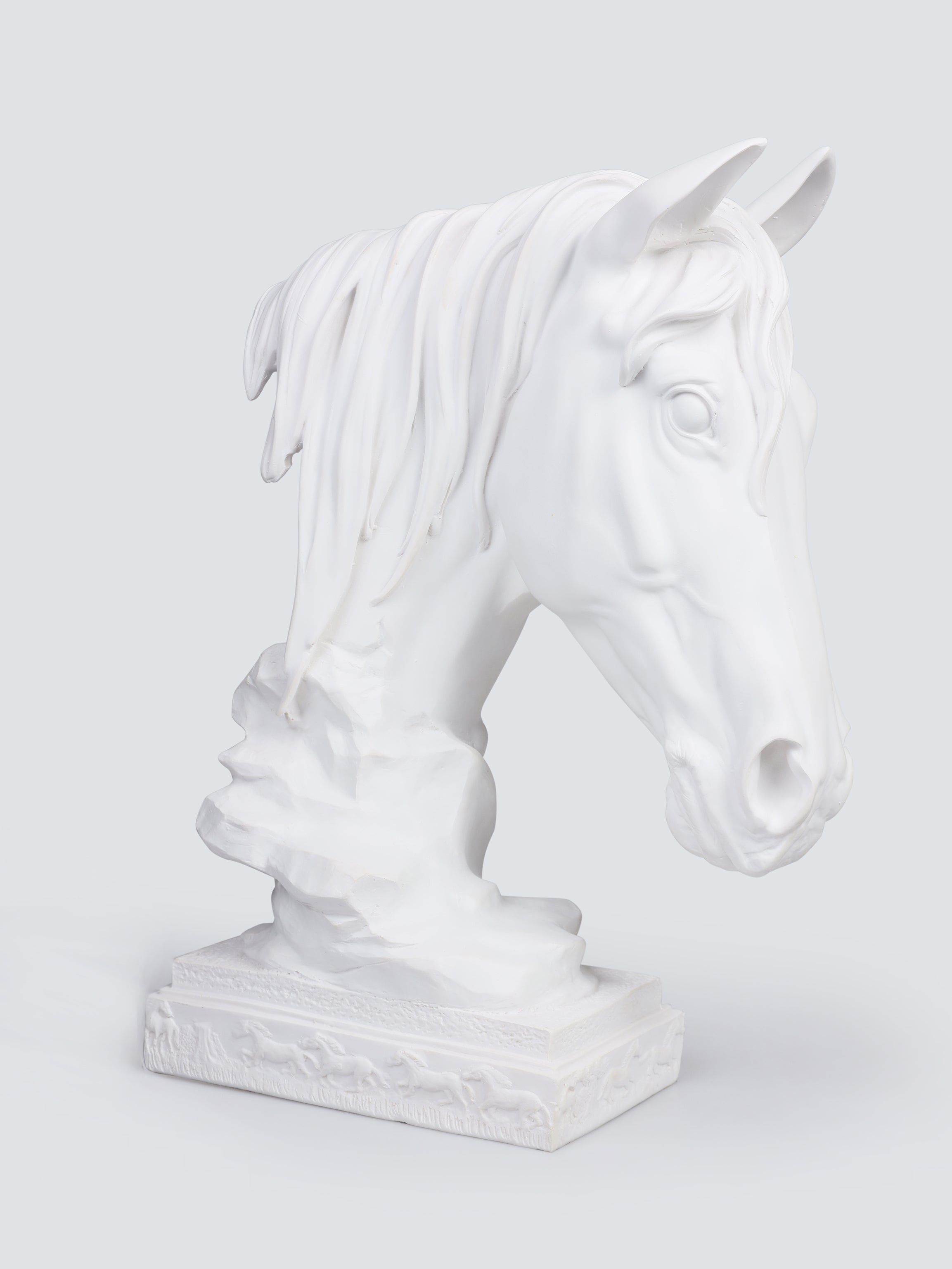 Caballo White Classic Bust Sculpts Decor Object