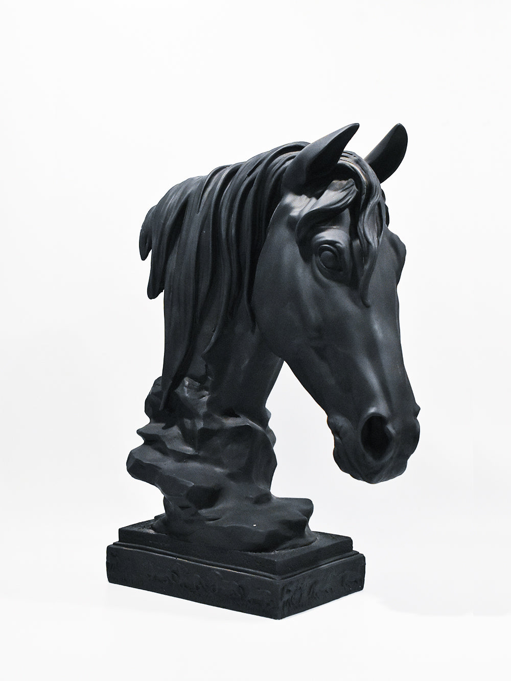 Caballo Black Classic Bust Sculpts Decor Object
